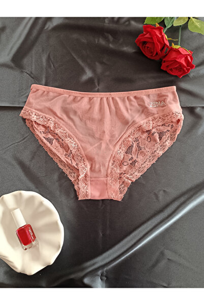 ZENA UNDERWEAR Ava Double Window Back Design, Bowknot, Full Lace Women's Unde...