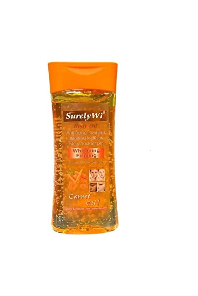 Surely Wi SurelyWi Carrot Body Oil, Whitening and Firming Formula, 200ml