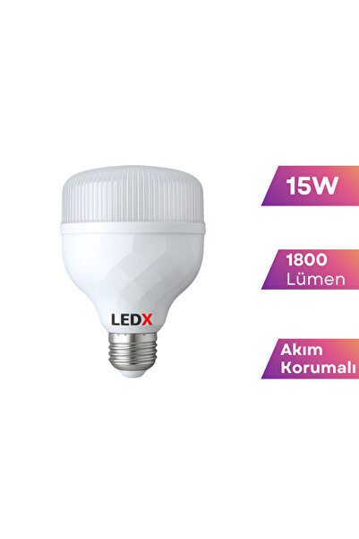LEDX 15W Kristal Torch Ampul E27 Duy 1800 Lümen