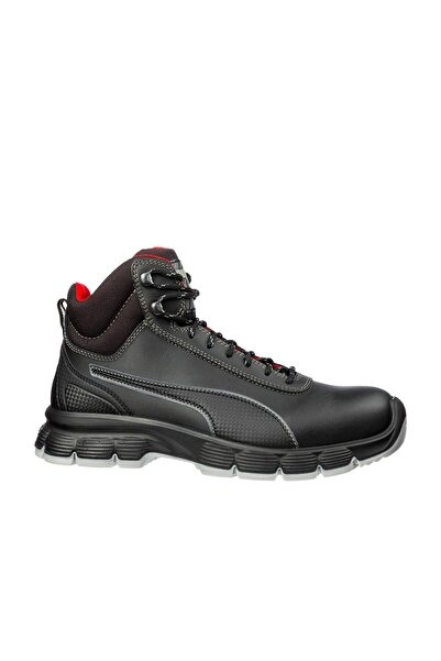 Puma Safety Condor Black Mıd Çelik Burunlu Kaydırmaz Tabanlı S3L ESD İş Ayakk...