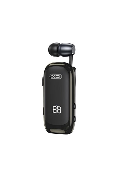 Xo Dijital Ekranlı Yaka Tipi Profesyonel HD Mikrofonlu Tek Taraflı Bluetooth ...