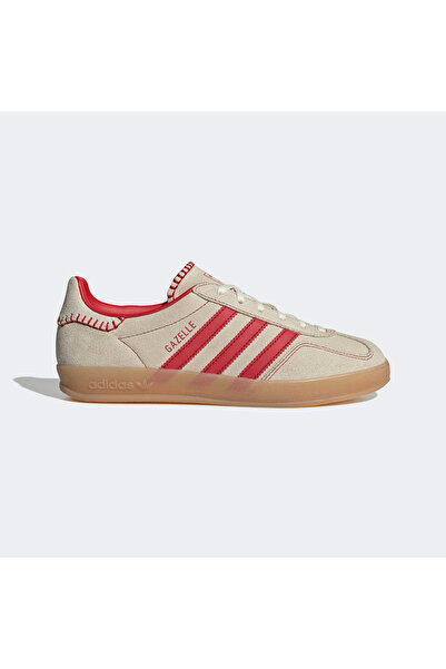 adidas Gazelle Indoor Kadın Kırmızı Spor Ayakkabı