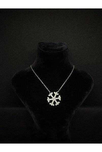 HECEM JEWELRY 925 AYAR KAR TANESİ KADIN KOLYE