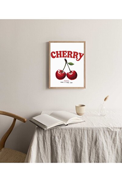 Poster Ahşap Çerçeveli Dekoratif Tablo