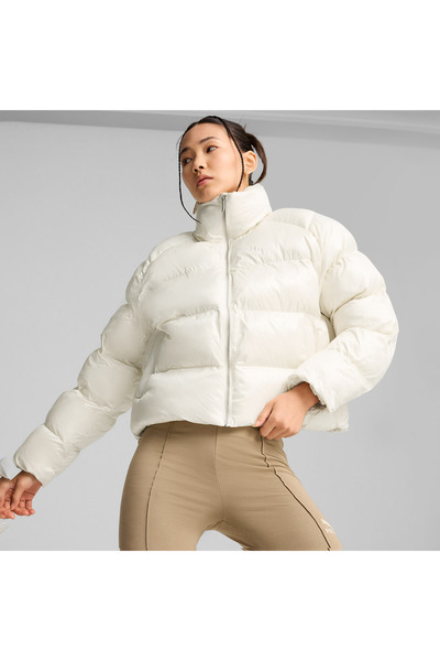 Puma Shiny Puffer Kadın Krem Mont