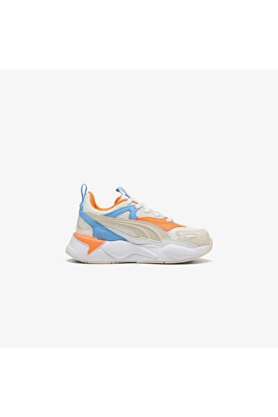 Puma Rs-X Effect Kids Orange/Blue Sports Shoes