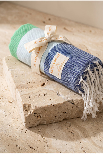 Katia&Bony Πολύχρωμο Βαμβακερό Πεστεμάλ Ουράνιο Τόξο