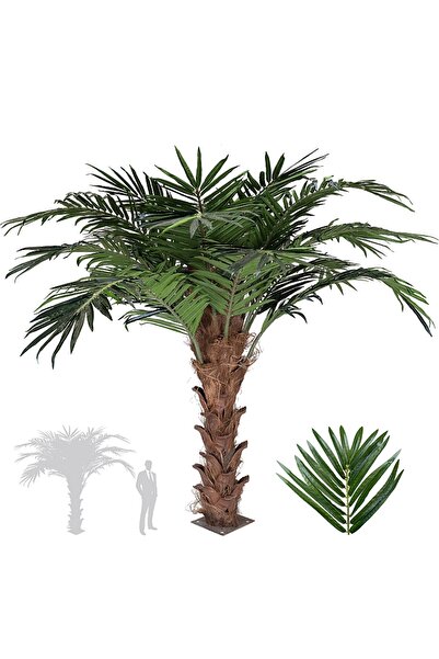 Roberto Rossi Palmier artificial H240cm Phoenix exotic, coroana D300cm cu pro...