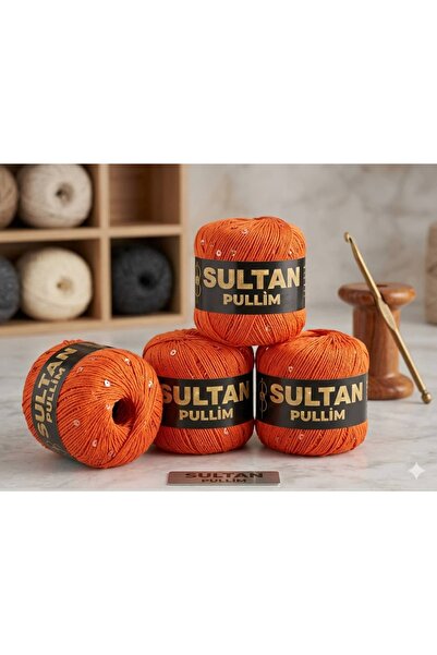 Sultan Pullim 3702 Pullu İp Turuncu
