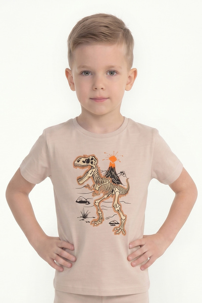 Modmey Αγορίστικο κοντομάνικο μπλουζάκι με στάμπα B15