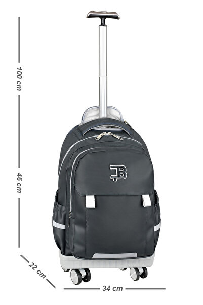 Çanta Sepetim Αναδιπλούμενο σχολικό σακίδιο ταξιδιού με ροδάκια