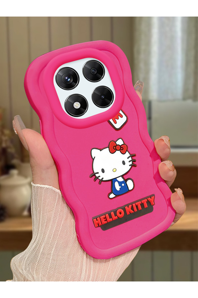 ucuc Redmi Note 14 Pro 4G Uyumlu fuşya Silikon Kılıf Kamera Korumalı Darbe Em...