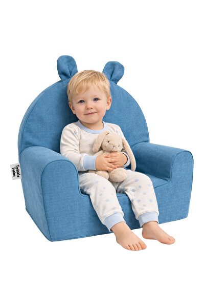 Twinkle Twins Fotoliu pentru copii Twinkle Twins, microfibra, umplutura din s...