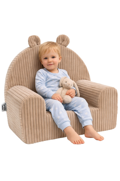 Twinkle Twins Fotoliu pentru copii Twinkle Twins, velur reiat, umplutura din ...