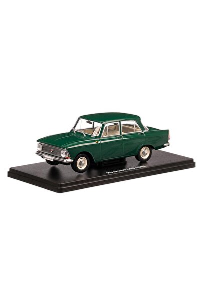 JPT Μοσκβίτς 408 Μοντέλο Αυτοκινήτου από Χυτό Μέταλλο 1:24 Πράσινο