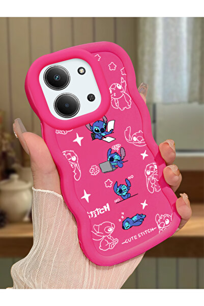 ucuc Redmi 15C 4G Uyumlu fuşya Silikon Kılıf Kamera Korumalı Darbe Emici Tasa...