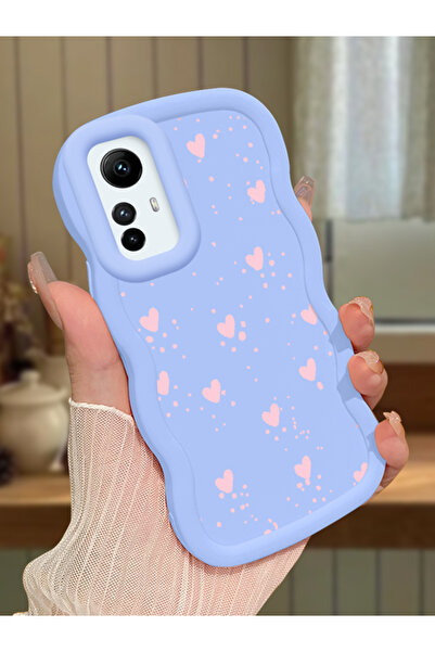 ucuc Redmi Note 12S Uyumlu Mavi Silikon Kılıf Kamera Korumalı Darbe Emici Tas...