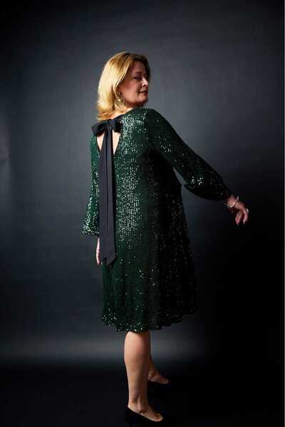 Tasha Boutique Κομψό φόρεμα με φιόγκο TSH432