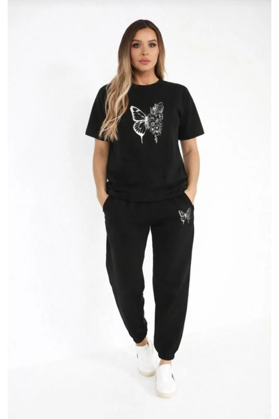 Gutsy T-Shirt Sweatshirt Simple Printed Sweat-Absorbing Women's / Girls'