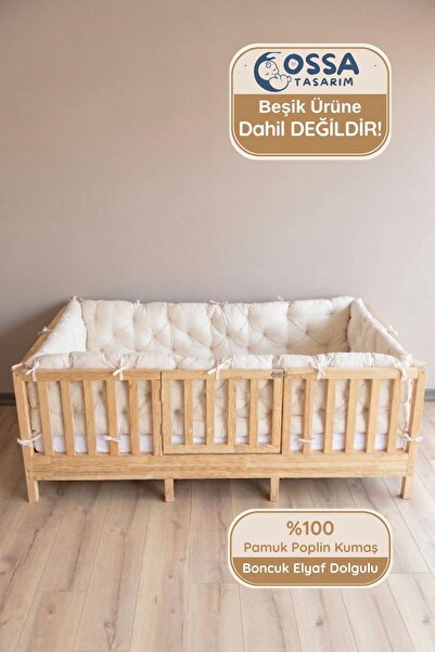 yasetex tasarım 120x200- Montessori ve Beşik İçin Buble Soft - 4 Kenar Koruma...