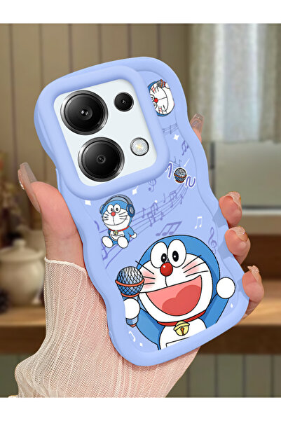ucuc Redmi Note 13 Pro 4G Uyumlu Mavi Silikon Kılıf Kamera Korumalı Darbe Emi...