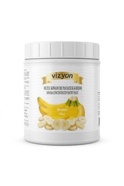 VİZYON KONSANTRE MUZ PASTACILIK KARIŞIMI 1 KG