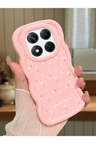 ucuc Redmi Note 14 Pro 4G Uyumlu Pembe Silikon Kılıf Kamera Korumalı Darbe Em...