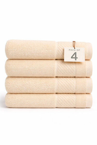 Hotel Linen Klub - Pack of 4 Cotton-Rich Bath Towel