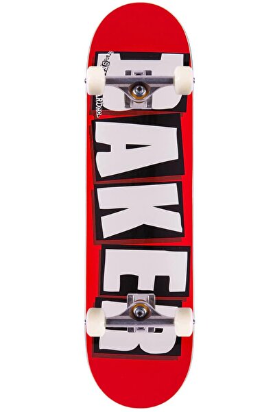 Baker Skateboards Baker 8,0 Brand Logo Wht Complete Kaykay