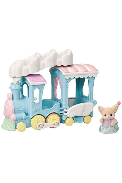 SYLVANIAN FAMILIES Uçan Bulutlu Gökkuşağı Treni Oyun Seti