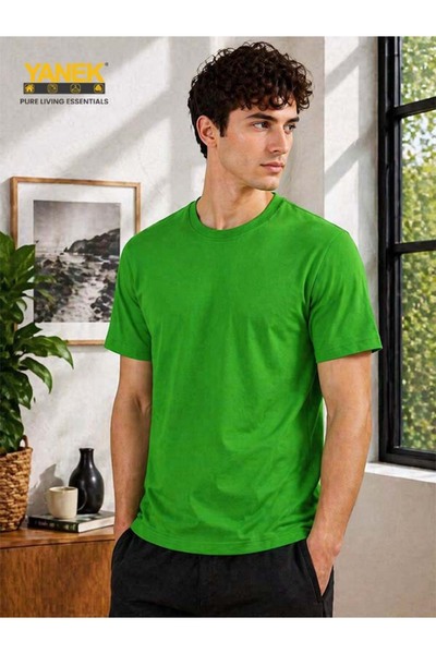 YANEK Round neck t-shirt, crew neck tee, casual t-shirt, unisex t-shirt