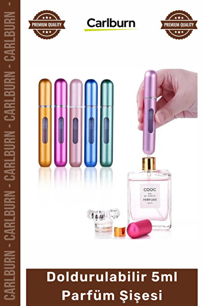 #ParfümŞişesi Şişesinden Doldurulabilir Taşınabilir Çanta İçi Mini Cep Parfüm Şişesi 5 Ml x 1 Adet