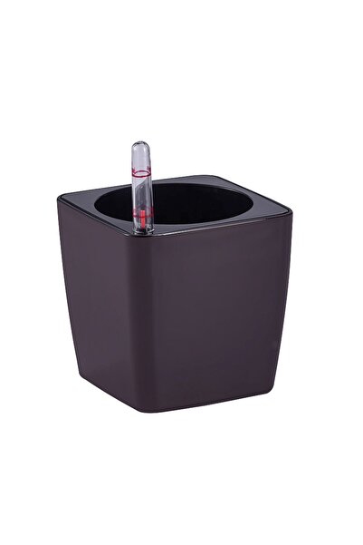 Roberto Rossi Ghiveci inteligent H11,5x11,5x11,5 cm RobertoRossi Mini Cube cafea
