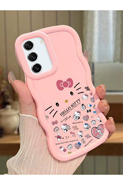 Hontinga Samsung Galaxy S21 FE Uyumlu Darbeye Dayanıklı Basit Pembe Silikon T...
