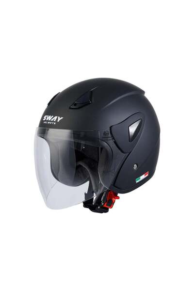 SW 733 Matt Black Yarım Kask