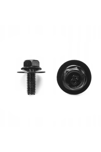 OEM Set 10 Suruburi Auto M6x15mm cu Saiba, OE 9GG600616T, Compatibil Mazda, M...
