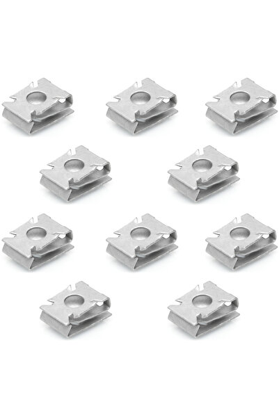 OEM Set 10 Cleme Fixare Scut Motor si Bara VAG (VW Audi Skoda Seat), OE N9095...