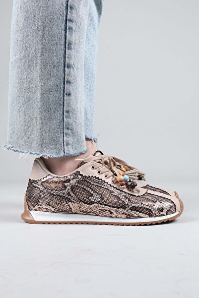 Birikon ZIMEJA Αθλητικά Παπούτσια με Σχέδιο Φιδιού ΜΠΕΖ