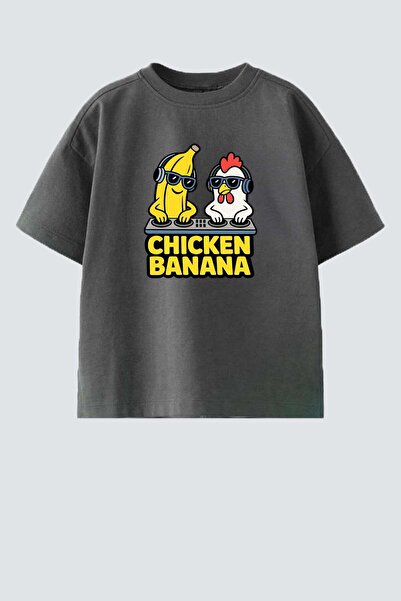 Monila Μπλουζάκι για αγόρια από βαμβάκι με στάμπα και λαιμόκοψη ποδηλάτου