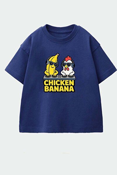 Monila Μπλουζάκι για αγόρια από βαμβάκι με στάμπα και λαιμόκοψη ποδηλάτου