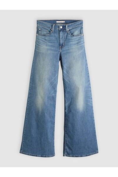 Levi's 728 High Rise Wide Leg Kadın Jean Pantolon - Quiet Cool