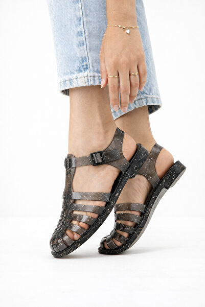 pangolix Jelly Belt Detail Women's Sandals