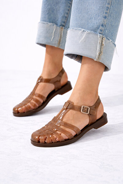 pangolix Jelly Belt Detail Women's Sandals