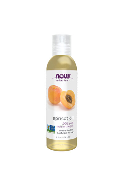 NOW Foods Solutions 100% Pure Apricot Moisturizing Oil 118ml