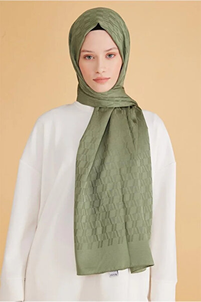 Belli Geometric Pattern Fresh Sapphire Grass Green Shawl 3 01