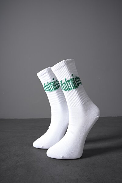 Slatra White Slatraism Socks