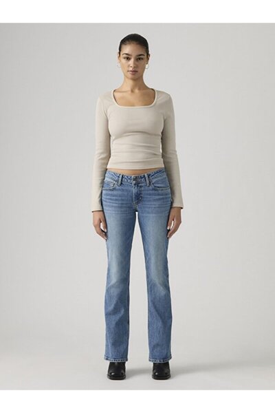 Levi's Low Slim Boot Kadın Jean Pantolon - Kick Start