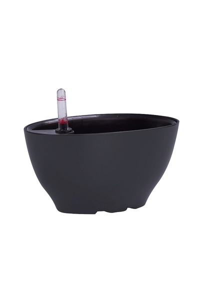 Roberto Rossi Jardiniera inteligenta L22xW13xH11 cm RobertoRossi Vessel antracit
