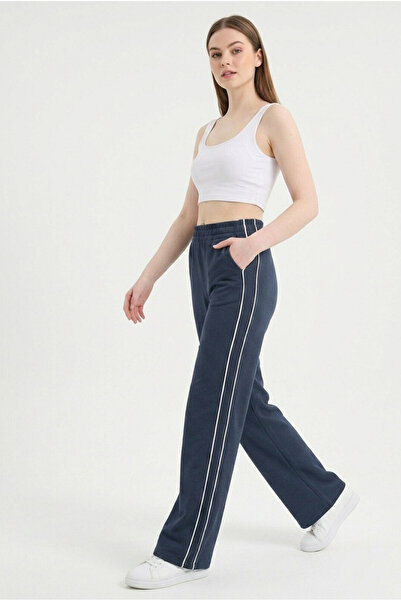 MAİMODA Women's Side-Piped Sweatpants/“Women’S Side-Piped Sweatpants”
