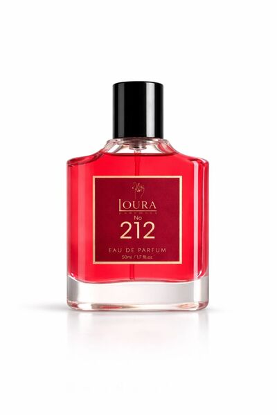 Loura Perfumes Λόρα Νο 212 Eau de Parfum 50 ml - Άρωμα μεγάλης διάρκειας με κ...